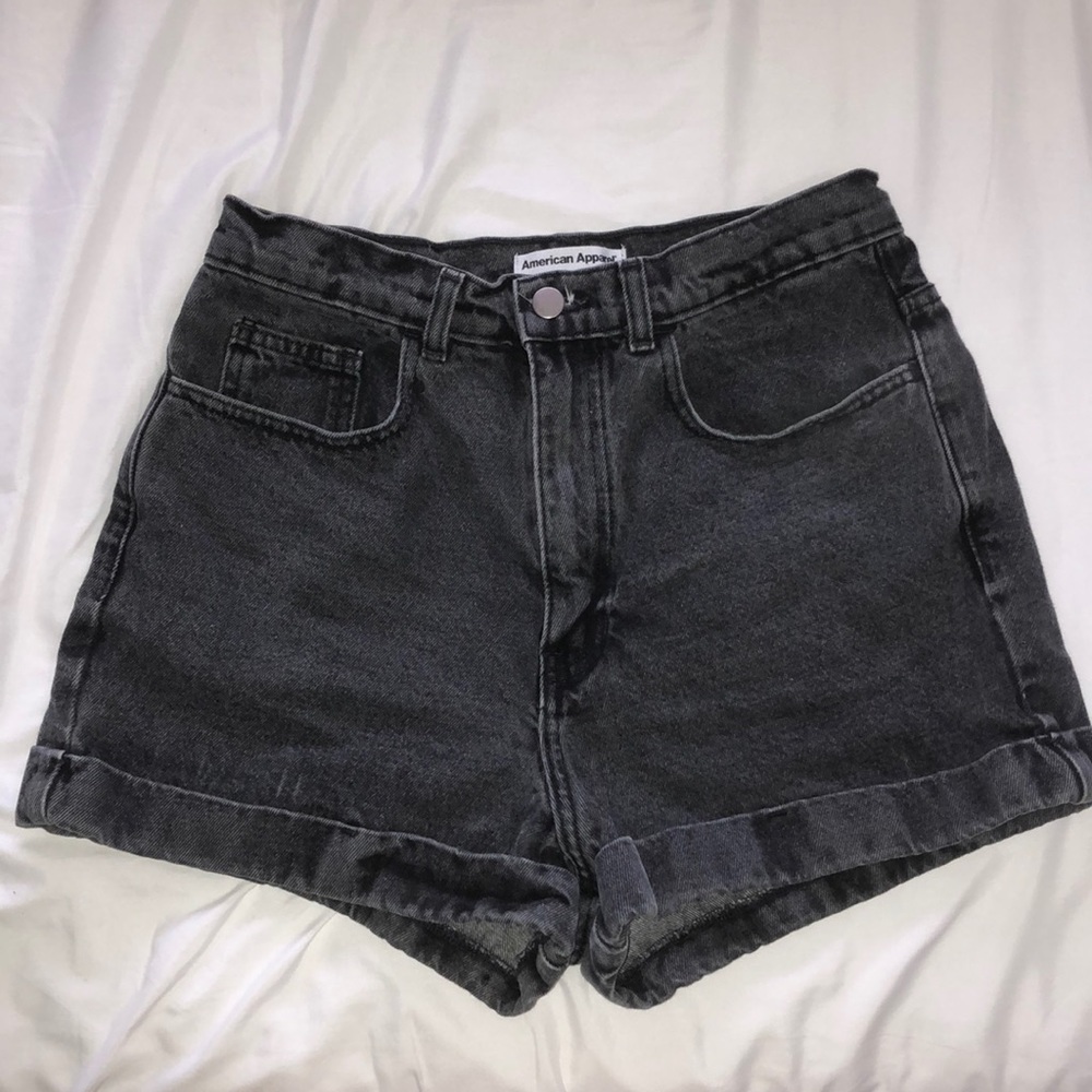 American Apparel High Waisted Shorts